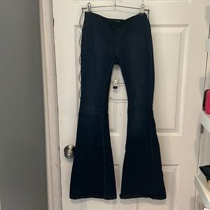 Free People Wide Leg Jeans